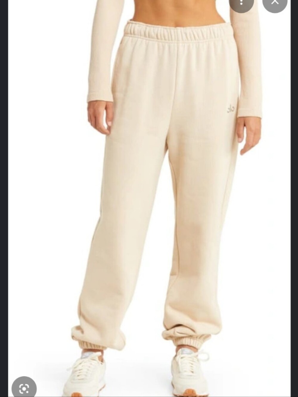 Alo Accolade Joggers Macadamia Oversized Unisex